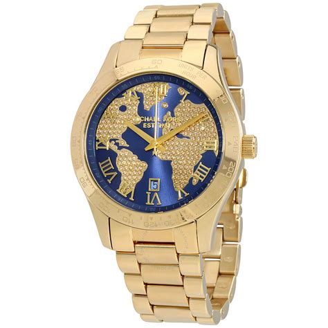 michael kors layton watch blue|Michael Kors Layton Wristwatches for sale .